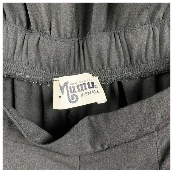 Show Me Your Mumu Jaelynn Jumpsuit in Black Crisp Size XS - Picture 8 of 10